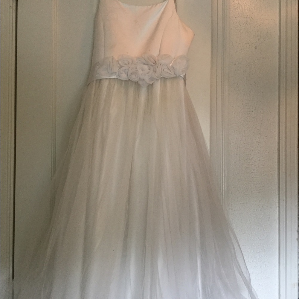 White Special occasion dress